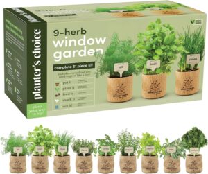 Planters’ Choice 9 Herb Indoo...